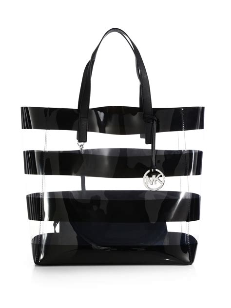 Michael Kors vinyl tote bag